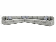 Serena Grey 6-Piece Fabric Sectional - Ornate Home