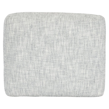 Serena Grey Fabric Ottoman - Ornate Home