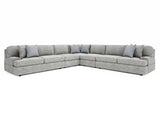 Serena Grey Fabric Sectional - Ornate Home