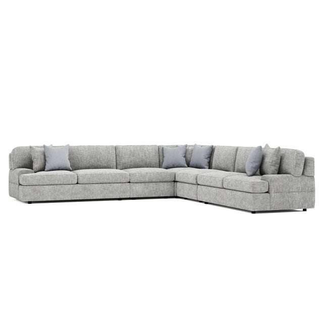 Serena Grey Sectional - Ornate Home