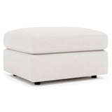 Serena Ivory Ottoman - Ornate Home