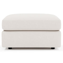 Serena Ivory Ottoman - Ornate Home
