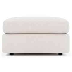 Serena Ivory Ottoman - Ornate Home