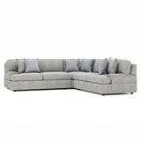 Serena Light Gray Sectional - Ornate Home