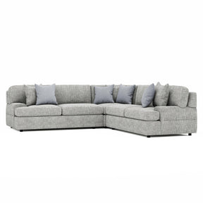 Serena Light Gray Sectional - Ornate Home