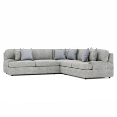 Serena Light Gray Sectional - Ornate Home