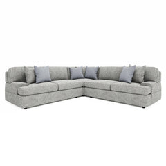 Serena Light Gray Sectional - Ornate Home