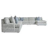Serena Light Gray Sectional - Ornate Home