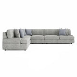 Serena Light Gray Sectional - Ornate Home