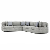 Serena Light Gray Sectional - Ornate Home