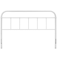 Serena White Full Steel Headboard - Ornate Home