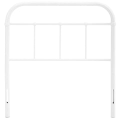 Serena White Twin Steel Headboard - Ornate Home