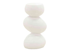 Serenade White Outdoor Side Table - Ornate Home