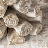 Serendipity Tan/White Accent Table - Ornate Home