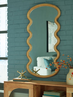 Serendis Brown Accent Mirror - Ornate Home