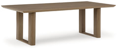 Serene Bay Dark Brown Rectangular Dining table - Ornate Home