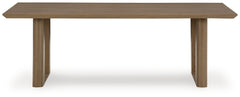 Serene Bay Dark Brown Rectangular Dining table - Ornate Home