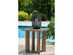 Serene Bay Dark Brown Square End Table - Ornate Home