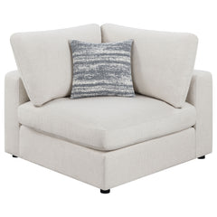 Serene Beige 4-Piece Modular Sectional Sofa - Ornate Home
