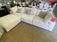 Serene Beige 4pc Modular L Shape Sectional - Ornate Home