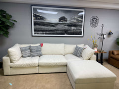 Serene Beige 4pc Modular L Shape Sectional - Ornate Home