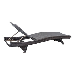 Serene Gray Outdoor Chaise Lounger - Ornate Home