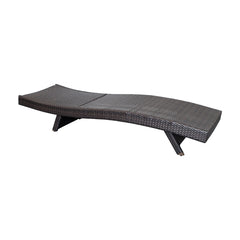 Serene Gray Outdoor Chaise Lounger - Ornate Home