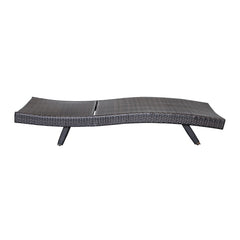Serene Gray Outdoor Chaise Lounger - Ornate Home