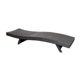 Serene Gray Outdoor Chaise Lounger - Ornate Home