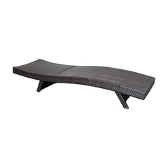Serene Gray Outdoor Chaise Lounger - Ornate Home