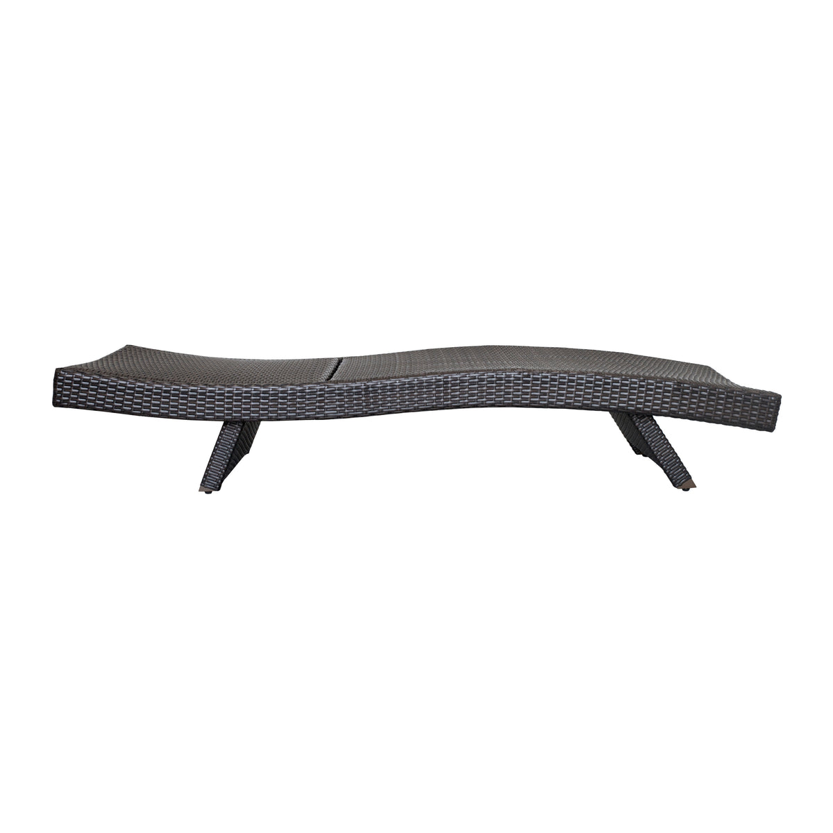 Serene Gray Outdoor Chaise Lounger - Ornate Home