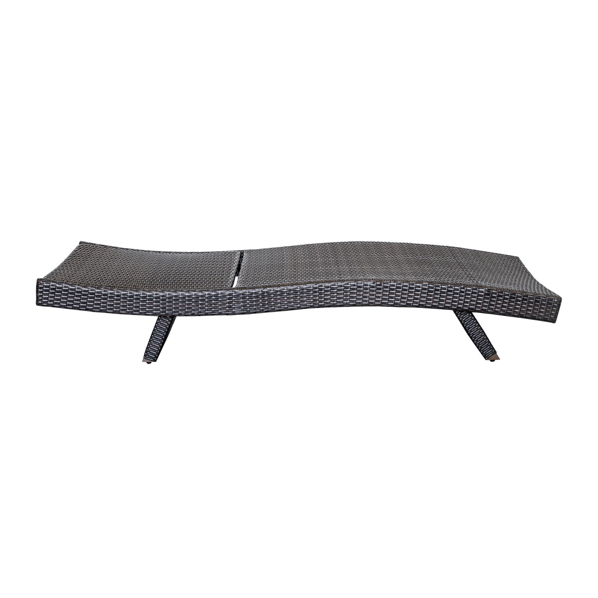 Serene Gray Outdoor Chaise Lounger - Ornate Home