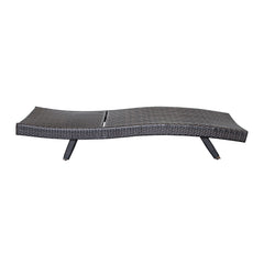 Serene Gray Outdoor Chaise Lounger - Ornate Home