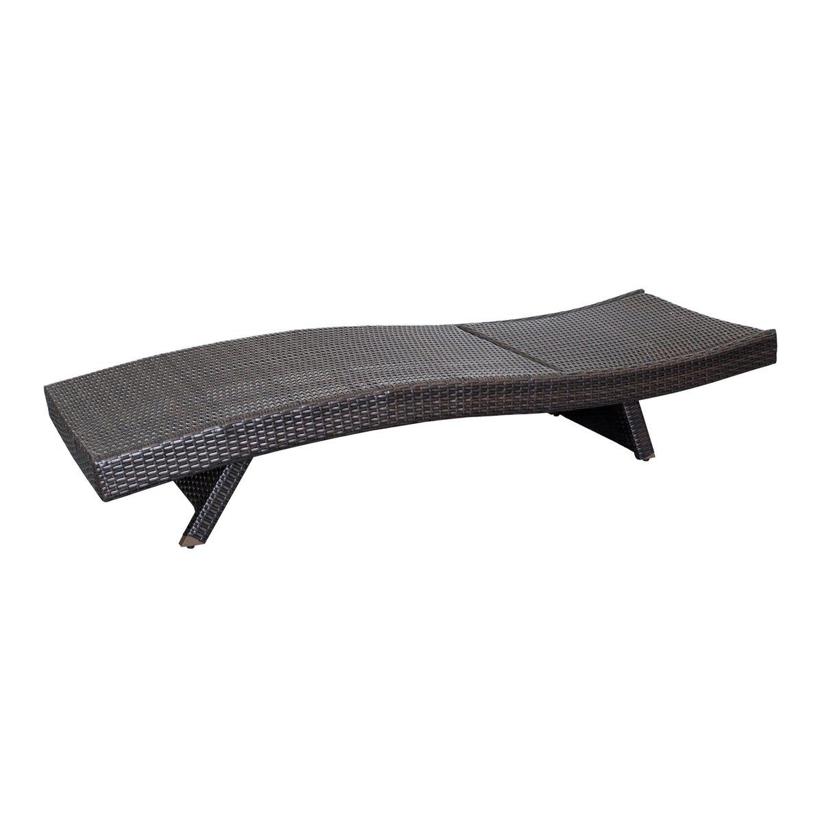Serene Gray Outdoor Chaise Lounger - Ornate Home