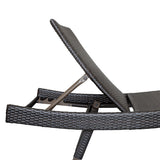 Serene Gray Outdoor Chaise Lounger - Ornate Home
