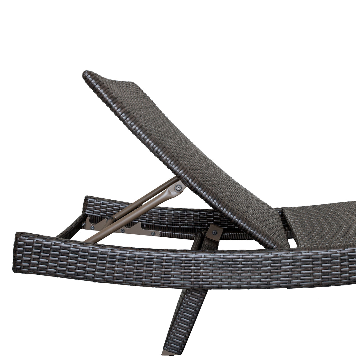 Serene Gray Outdoor Chaise Lounger - Ornate Home
