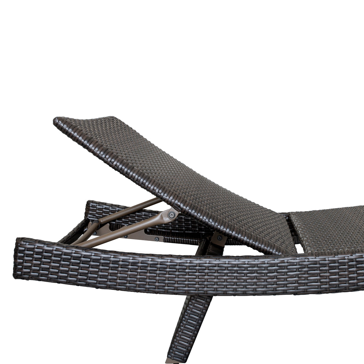 Serene Gray Outdoor Chaise Lounger - Ornate Home