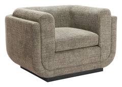 Sereneu Green Tweed Accent Chair - Ornate Home