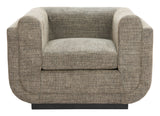 Sereneu Green Tweed Accent Chair - Ornate Home