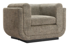 Sereneu Green Tweed Accent Chair - Ornate Home