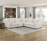 Serenity Beige Armless Chair - Ornate Home