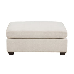 Serenity Beige Ottoman - Ornate Home