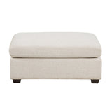 Serenity Beige Ottoman - Ornate Home