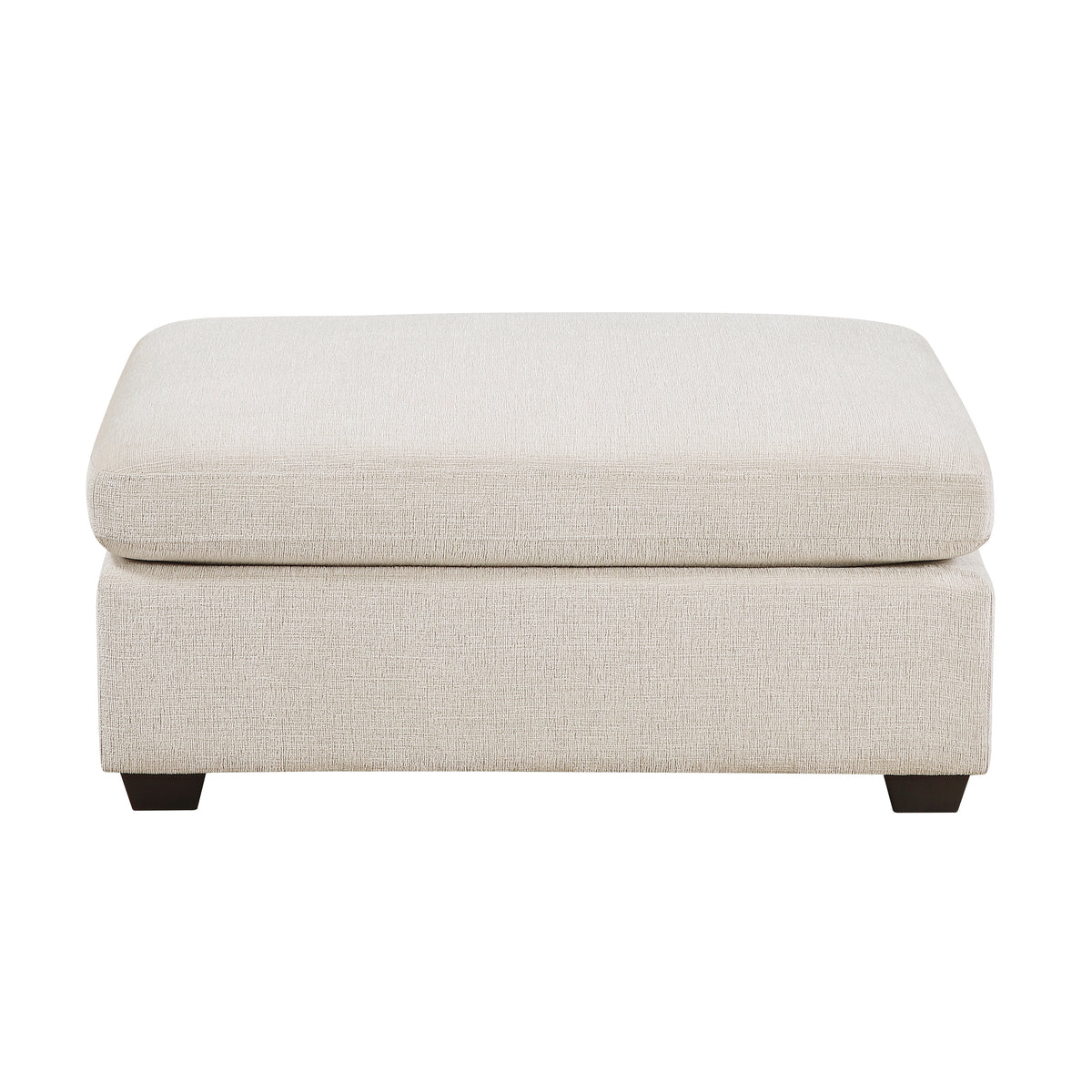 Serenity Beige Ottoman - Ornate Home