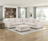 Serenity Beige Reversible Chair With One Arm - Ornate Home
