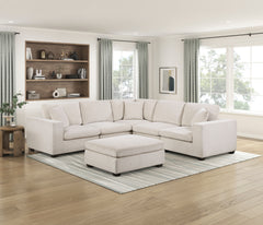 Serenity Beige Reversible Chair With One Arm - Ornate Home