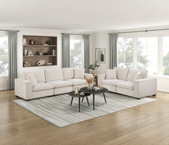Serenity Beige Reversible Chair With One Arm - Ornate Home