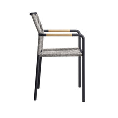 Serenity Light Gray Outdoor Patio Armchairs (Set of 2) - Ornate Home
