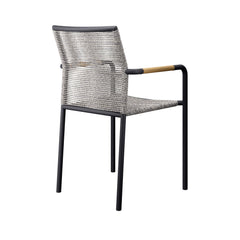 Serenity Light Gray Outdoor Patio Armchairs (Set of 2) - Ornate Home