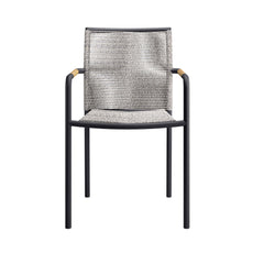 Serenity Light Gray Outdoor Patio Armchairs (Set of 2) - Ornate Home